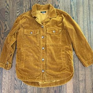 Madewell Corduroy Shacket